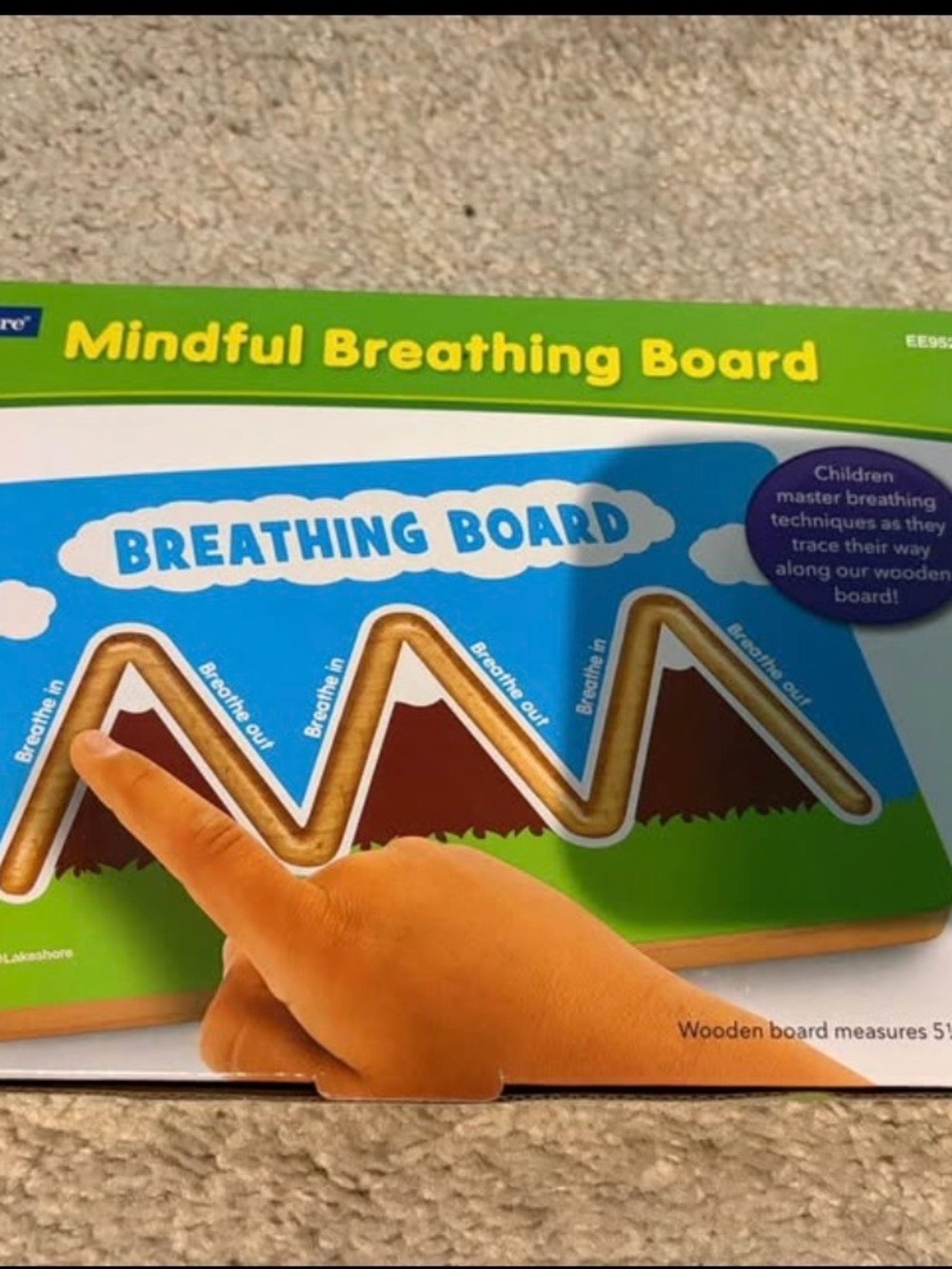 Mindful Breathing Board - Lakeshore